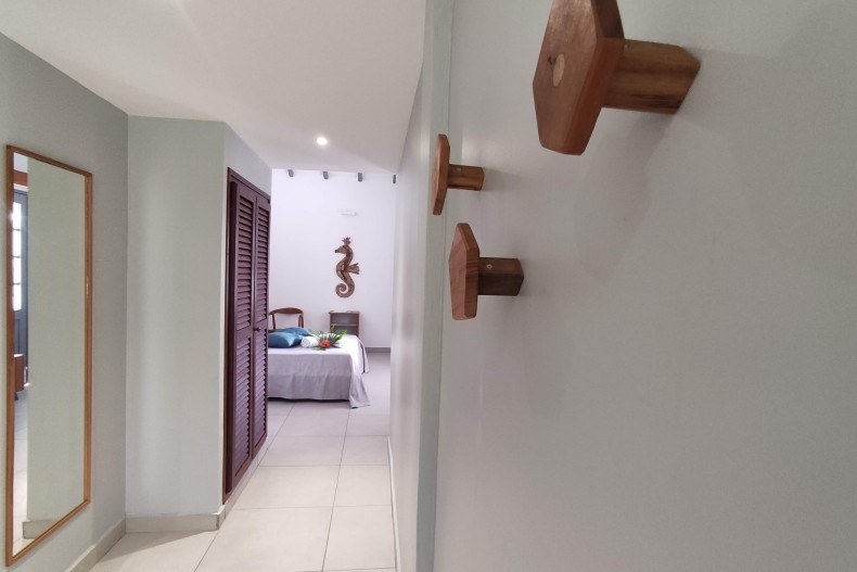 L'entrée de la chambre principale